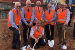 Inland Rail Sod Turning Corporate Event