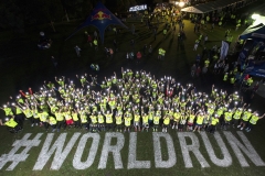 Participants pose for a photo prior the Wings for Life World Run in Melbourne, Australia on May 8, 2016. // Mark Dadswell for Wings for Life World Run // P-20160508-00151 // Usage for editorial use only // Please go to www.redbullcontentpool.com for further information. //