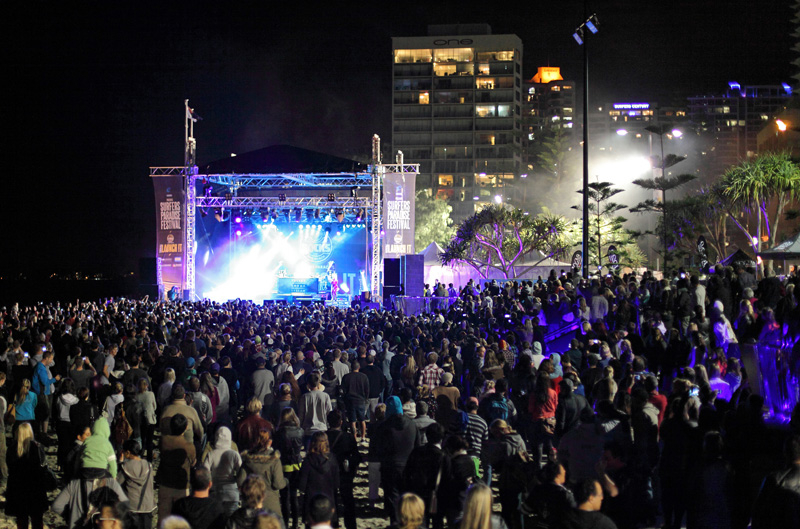 Hard Rock Rocks Presents Launch It! – Surfers Paradise Beach Event