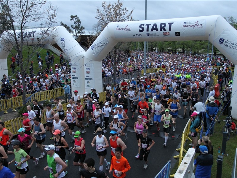 Melbourne Marathon Sport Event